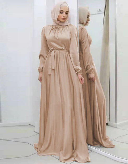 Latest Fashion Belted Dress For Women